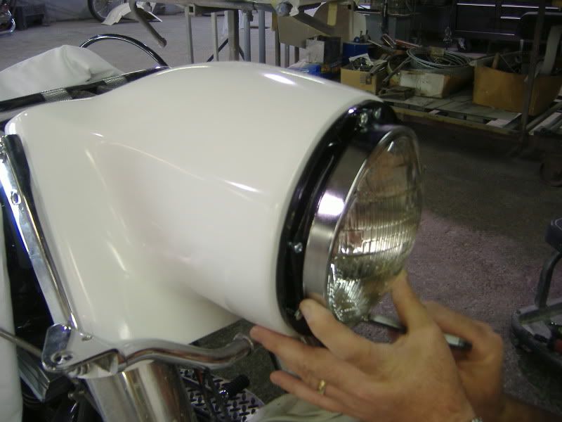 Softail Stretched Headlight Nacelle Bad Dad Custom Bagger Parts for Your Bagger